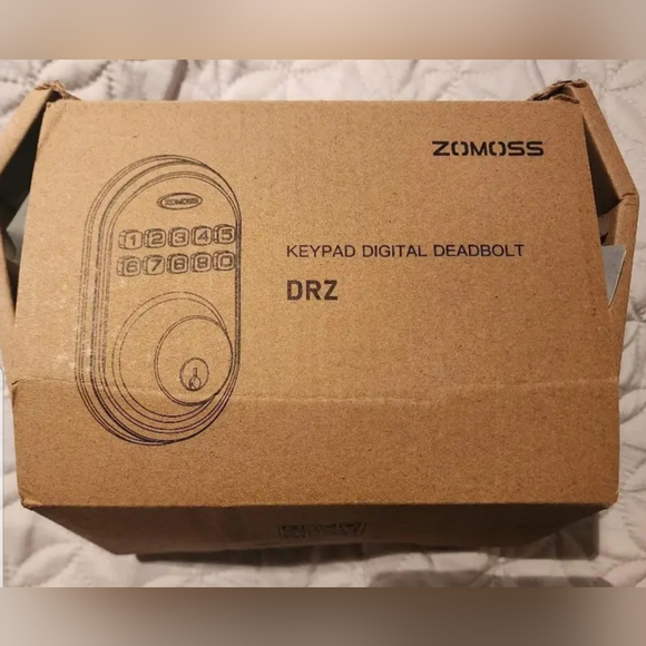 Smart Keypad Door Lock - Nickel NIB - Picture 7 of 11